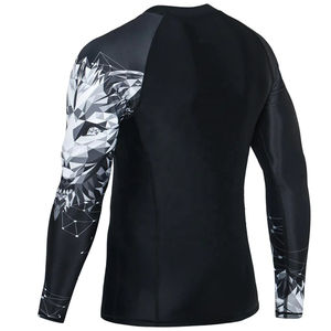 Rashguard de service OEM pour hommes et compression sur mesure de haute qualité léger meilleure conception Rashguard - Product Image 3