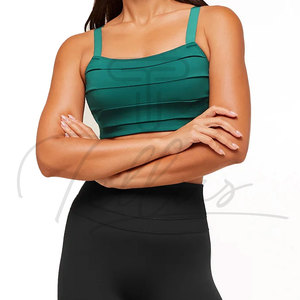 Soutien-gorge de sport respirant à maintien élevé sans couture pour femmes, idéal pour le yoga et la salle de sport, avec extensibilité quadridirectionnelle et séchage rapide - Product Image 6