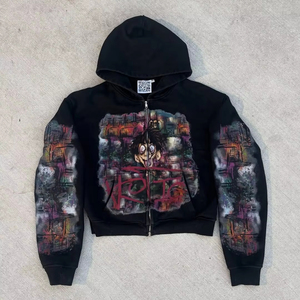 OEM Customizable <b>100</b>% High Quality Men's Classic Pullover Hoodie Fleece (Cotton-<b>Polyester</b> Blend) 280 to 300 gsm - Product Image 1