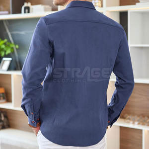 Chemise en jean 100 % coton, coupe décontractée, respirante, écologique, légère, avec coutures soignées et toucher doux. - Product Image 3
