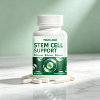 Capsules de soutien aux cellules souches, complément alimentaire pour la santé cellulaire, formule de bien-être pour un vieillissement sain et la longévité, étiquette privée OEM