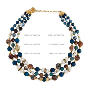 Joyería de Moda Cristiana para Bodas y Fiestas, Collar de Resina de Alta Calidad, Éxito de Ventas 2023, STAR CRAFTS INDIA - Product Image 6