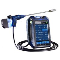 Analizador de Combustión Industrial Wohler A550, Sensor Electroquímico O2/NO/COH/NO2/SO2, Precisión del 0.3%, Porcentaje de Volumen, 1 Año de Garantía, EE. UU.