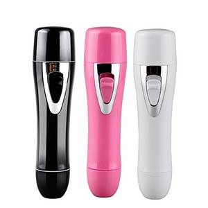 Rasoir électrique portable pour femmes, épilateur facial indolore, tondeuse nez, tondeuse bikini étanche pour le corps et le visage, usage domestique - Product Image 2