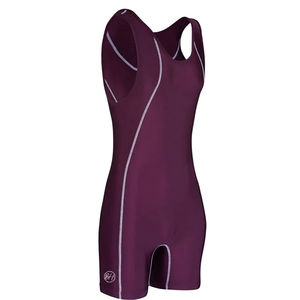 Combinaisons de lutte personnalisées de haute qualité, bon marché, en gros, sublimées, pour hommes, décontractées, en spandex/polyester, confortables, durables, séchage rapide - Product Image 6