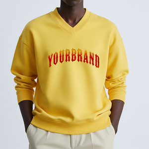 Sweat-shirt streetwear imprimé pour femme, OEM/ODM, hiver |   Polaire en coton surdimensionné |   Façade personnalisée |   Faible MOQ |   Expédition rapide USA/UE - Product Image 4