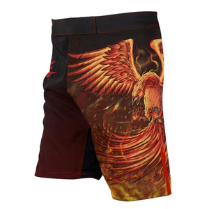 High Quality <b>Men's</b> Boxing Kickboxing MMA Training OEM Wholesale Muay Thai Board <b>Shorts</b> Customized Design Elastic Waist - Product Image 1
