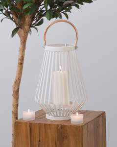 Iron Lantern For <b>Patio</b> Decoration Providing Beautiful Illumination And Stylish Accent For Outdoor Spaces - Product Image 1
