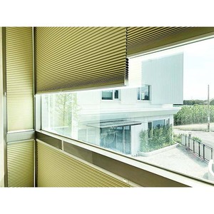 Honeycomb Blinds Cellular <b>Shades</b> Cordless Blackout 100% Polyester Heat Protection Energy Saving Art Deco BELONGING Customizable - Product Image 2