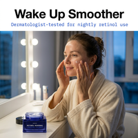 Crème de Nuit au Bakuchiol Marque Blanche 50ml – Peptides Renouvelants Végétaux et Niacinamide Anti-Âge Rides – Vente en Gros OEM