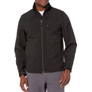 Veste Softshell de Haute Qualité pour Hommes avec Col Montant pour l'Hiver Logo Personnalisé Tissu en Toile du Pakistan Imperméable et Respirant - Product Image 5