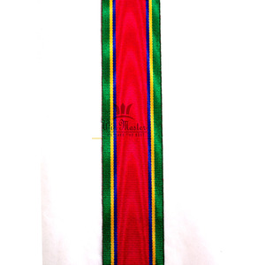 Cinta de medalla Moire, venta al por mayor, cintas de medalla Moire, artesanías textiles de alta calidad, cintas de medalla de Victoria - Product Image 4