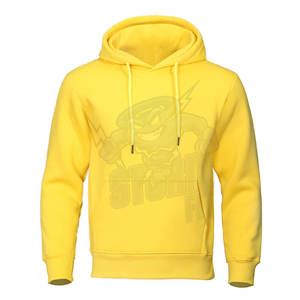 Sweat à capuche 100% coton pour hommes, couleur unie, léger, fitness, manches longues, respirant pour les sports d'hiver. - Product Image 1