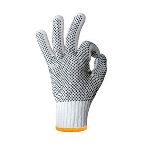 Gants en coton à points double face OEM, prix d'usine, échantillon gratuit, antidérapants, résistants aux coupures, enduits, durables, pour le travail industriel - Product Image 6
