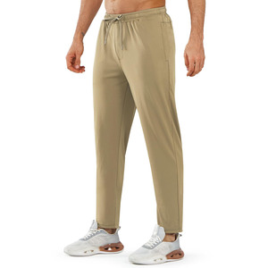 Pantalones de Invierno para Hombre, Pantalones de Punto con Bolsillos, Pantalones de Alta Calidad con Cintura Elástica, Gruesos, de Algodón Pesado, Holgados, Estilo Deportivo - Product Image 1