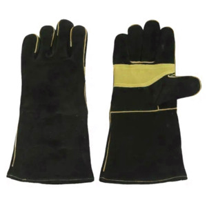 Guantes de Seguridad Reforzados de Cuero Vacuno Resistente al Calor, Antideslizantes, Duraderos y Flexibles, con Puño de Seguridad para Trabajo Industrial y Soldadura - Product Image 4
