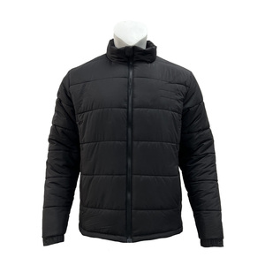 Veste chaude et épaisse pour hommes Blouson bombardier élégant Vêtements d'extérieur décontractés Manteau d'hiver léger Vêtements d'extérieur à la mode - Product Image 1