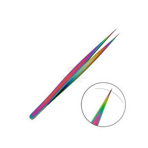 Prix de gros pince à cils Instruments de beauté en acier inoxydable pince à cils pour femmes - Product Image 3