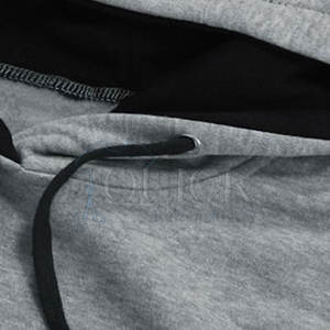 เสื้อฮู้ดผู้ชายผ้าโพลีเอสเตอร์ผ้าฝ้าย100% แฟชั่น - Product Image 4