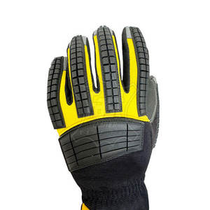 ถุงมือป้องกันแรงกระแทกสูง ป้องกันการกระแทก TPR ถุงมือทำงานอุตสาหกรรม แบบกำหนดเองได้ - Product Image 2