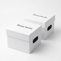 Cajas de Regalo Rígidas con Logotipo Personalizado, Impresas de Lujo, con Base y Tapa, Orificio para Colgar, Embalaje de Papel Reciclable, Forro de Esponja para Cosméticos y Belleza