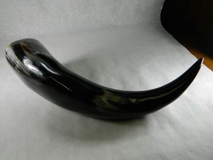 Corne à boire Viking durable de haute qualité polie à la main artisanat naturel Viking boire de la bière de l'Inde pour l'occasion de Noël - Product Image 5