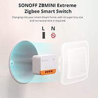 Aismartlink SONOFF ZBMINIL2 Extreme Zigbee saklar lampu pintar (2 arah), SmartThings Hub, Rumah & SONOFF ZBBridge-P