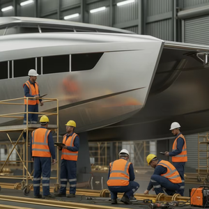 Yacht de croisière UBI 18100 en aluminium marin personnalisé, 11,8 m, 100 passagers, moteur inboard - Product Image 3