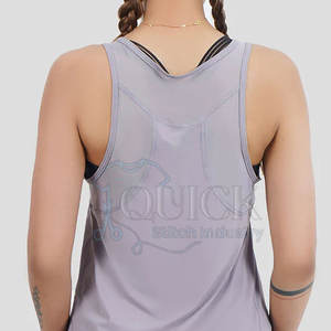 Camiseta sin Mangas para Mujer con Logotipo Frontal Personalizable al Mejor Precio - Secado Rápido, Ecológica, Transpirable, Diseña la Tuya - Product Image 6