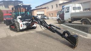 Achat exceptionnel : Chargeuse-pelleteuse sur chenilles Hidromek HMK62T 4WD avec composants Huade – Matériel de construction haute efficacité - Product Image 4