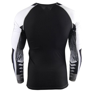 Meilleur prix de gros Hommes Rash Guard Nouvelle arrivée Léger et confortable Conception de séchage rapide Polyester/Nylon à manches longues - Product Image 2