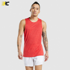 Vente en gros mode hommes débardeurs Logo personnalisé hommes débardeurs de musculation longs Fitness simple Gym Service de marque privée disponible - Product Image 2