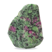 Cristaux bruts de Zoisite de rubis vert authentiques de haute qualité, 100% naturels, écologiques, pour la décoration intérieure, la guérison et le travail Reiki