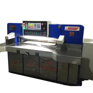 Machine de découpe de papier automatique entièrement automatique Découpe de papier polaire Découpe de guillotine automatique hydraulique informatisée
