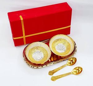 Bol à fruits en laiton élégant bol traditionnel en métal fait à la main pour la cuisine de table à manger et la décoration intérieure - Product Image 1