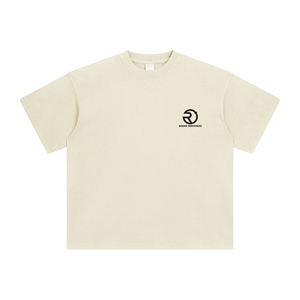 Camiseta personalizada para hombre, lavado con ácido, Camiseta lisa de gran tamaño, 250 GSM, pintura en aerosol de algodón pesado, lavado a la piedra, peso pesado - Product Image 3