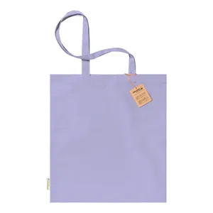 Sac fourre-tout promotionnel écologique en coton biologique Borough pour les achats de gadgets - Product Image 3