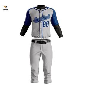 Uniforme de baseball pour femme imprimé en blanc par sublimation de haute qualité à la demande - Product Image 3