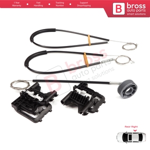 BWR5530 Power Window Regulator Repair Kit Rear Right Door for Land <b>Range</b> Sport MK2 L494 2013-2022 LR078870 - Product Image 5