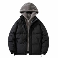 Nouvelle veste matelassée de qualité pour homme, résistante à l'eau, veste matelassée d'hiver, veste chaude et gonflée