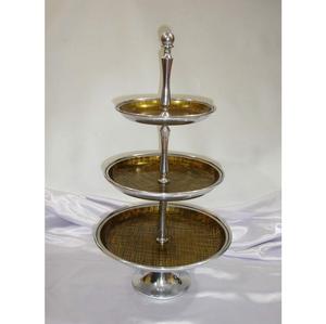 Soporte para Pasteles de Aluminio de 5 Niveles DCP DC-MC532, Acabado Dorado, Diseño Moderno, Calidad Alimentaria, Precios de Mayoreo - Product Image 3