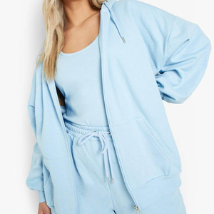 Primavera 2025, chaqueta con logotipo personalizado, camisa, mallas y pantalones, chaqueta con cremallera, chándal, conjunto de dos piezas para mujer - Product Image 4