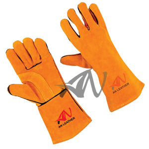 De cuero guantes de soldadura - Product Image 2