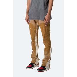 Denim évasé B243-Brun - Product Image 5