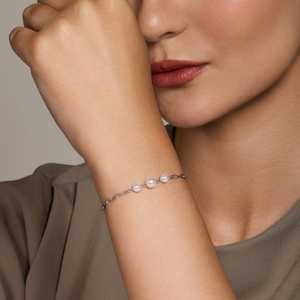 Fine 92.5 <b>Silver</b> <b>Charm</b> <b>Bracelet</b>-191378 - Product Image 6