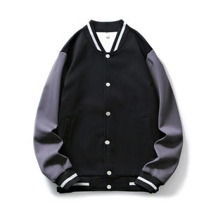 Abrigo de invierno informal bordado de alta calidad, superventas, diseño de botón Popular con logotipo bordado en 3D, chaquetas de talla grande para hombre - Product Image 4