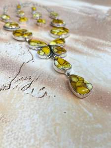 Hecho a mano plata esterlina rodio y oro plateado miel Dahlia collar pendientes Conjunto elegante joyería Floral regalo para ella - Product Image 2