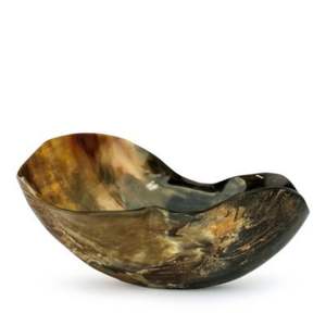 Frutero de Cuerno de Búfalo con Acabado Brillante y Estética Rústica, Tazón para Servir de Cuerno de Buey de Grado Alimenticio con Revestimiento Sellador No Tóxico - Product Image 3