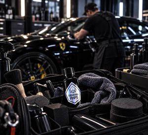Revêtement céramique Obsidian PHPS pour jantes métalliques à haute température, protection contre la poussière des freins, résistant aux produits chimiques, revêtement automobile 36 mois - Product Image 6