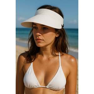 Gorra con Visera de Malla Blanca y Cierre Elástico HSR2089 - white2089 - Product Image 4